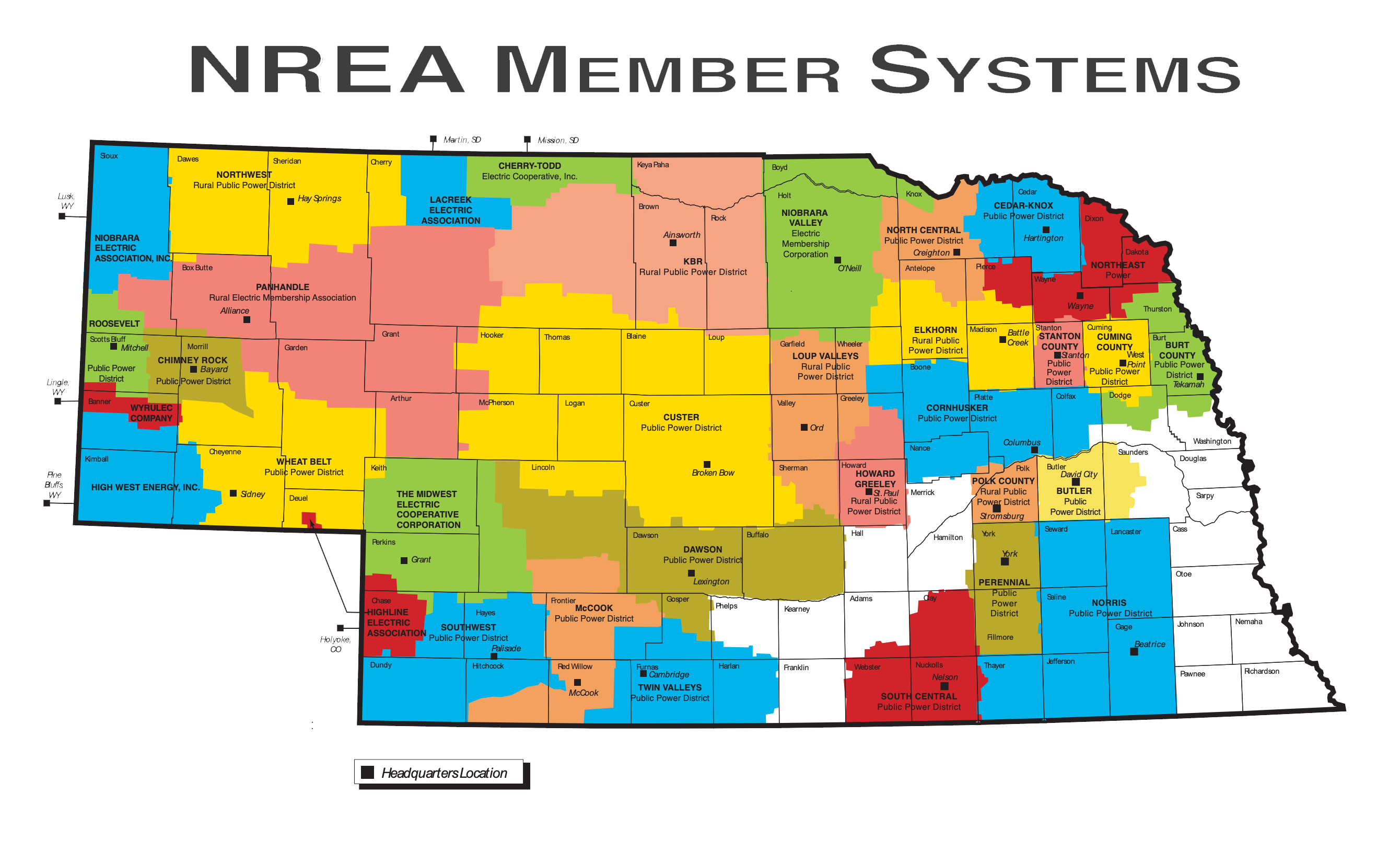 Member Systems Map